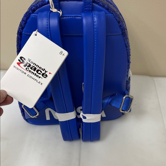 Loungefly Sequin Kennedy Space Center NASA Bag/Backpack NWT - Picture 4 of 5